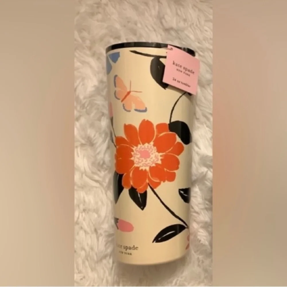 Kate Spade Floral Tumbler - Picture 1 of 6